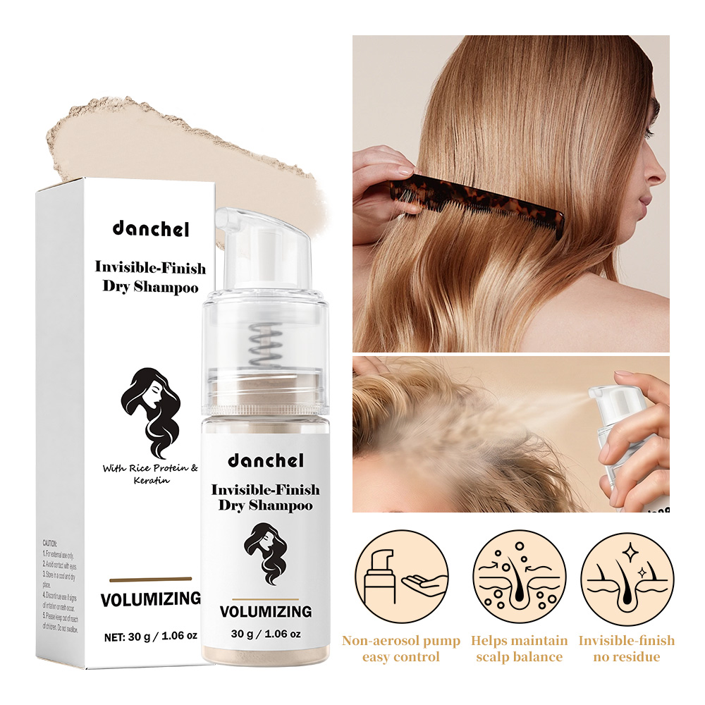 Hair Care For Dry And Frizzy Hair - Sofort-Trockenshampoo-Pulver zur Ölkontrolle und Volumenverstärkung für