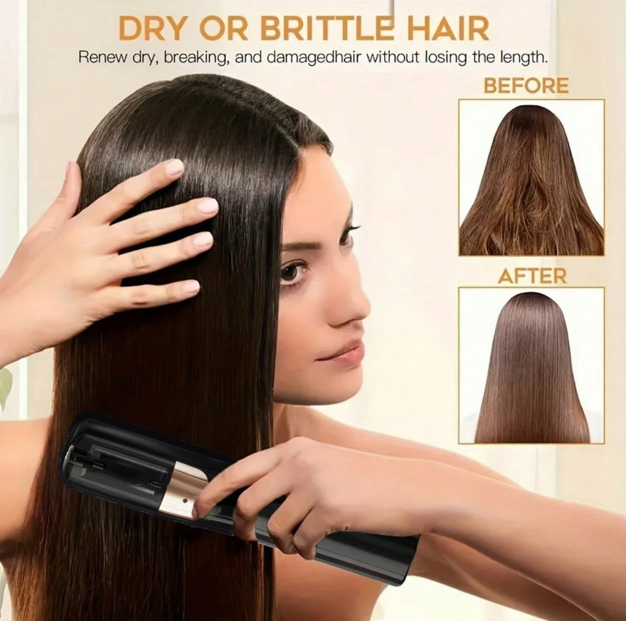 Hair Care Color - Wiederaufladbarer Kabelloser Split-Haarschneider, Split-Haartrimmer, geeignet zum