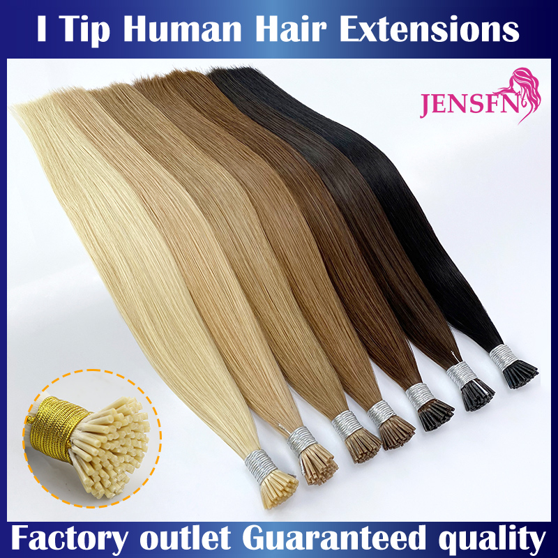 Hair Care Color - JENSFN I Tip Haarverlängerungen, 1 g/Strähne,