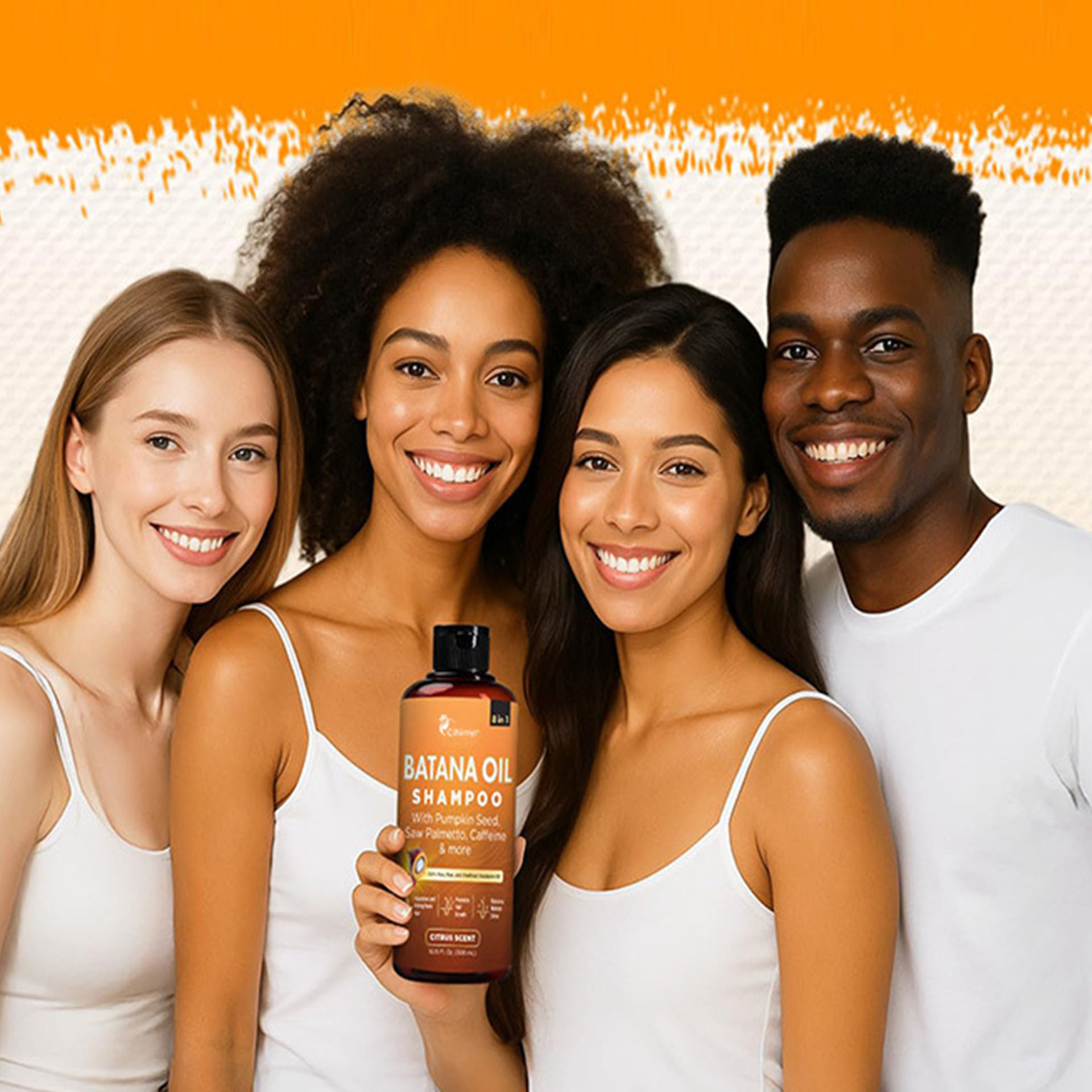 Hair Care For Dry And Frizzy Hair - 300ml Batana-Öl Batana-Shampoo Weichmachend Stark Reparierend