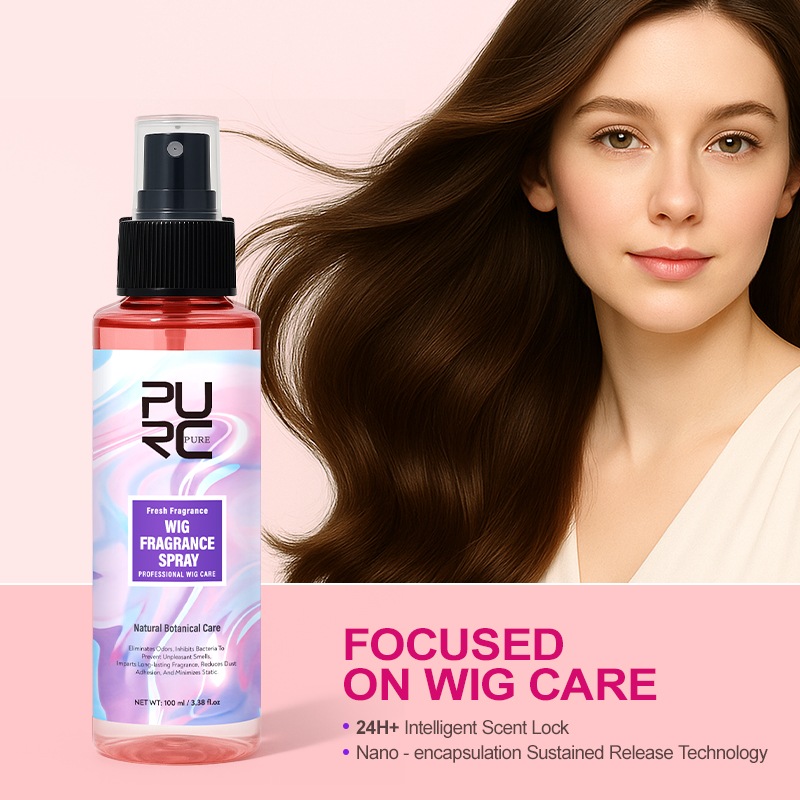 Hair Care Essence Oil Spray - PURC PURC Perückenduftspray, entfernt Gerüche, glättend,