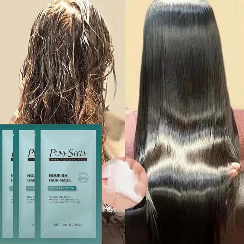 Hair Care For Dry And Frizzy Hair - Magische Keratin-Haarmaske 5 Sekunden Reparatur von