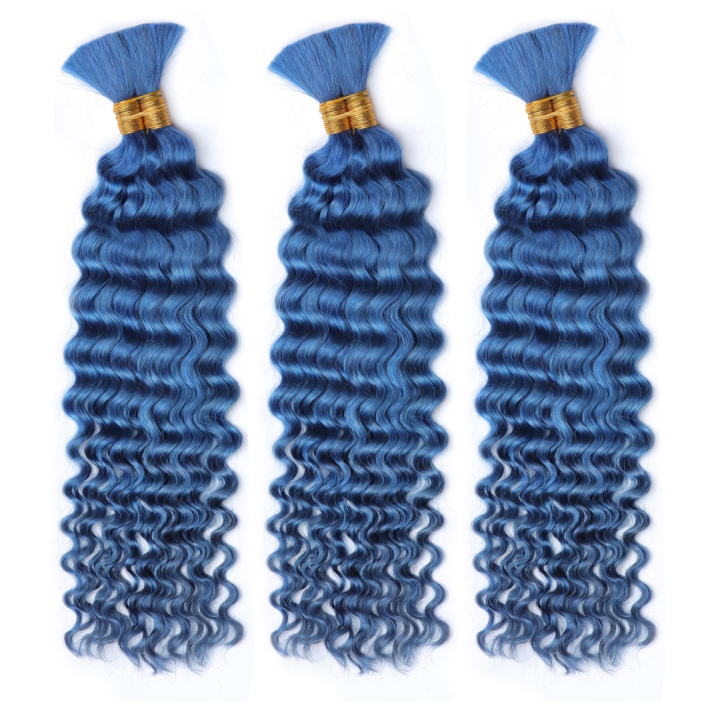 # Blaue Deep Wave Boho Braids  – Hair Care Color Bewertung und Preis