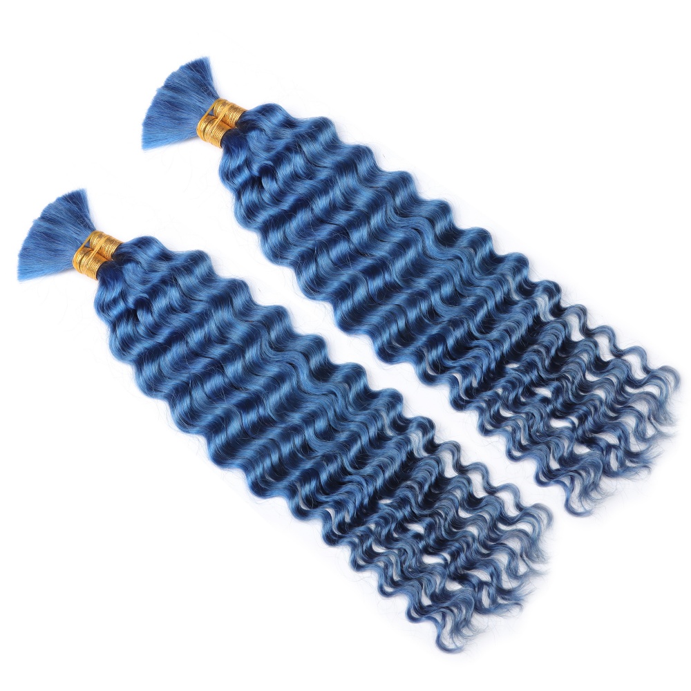 # Blaue Deep Wave Boho Braids  – Hair Care Color Bewertung und Preis