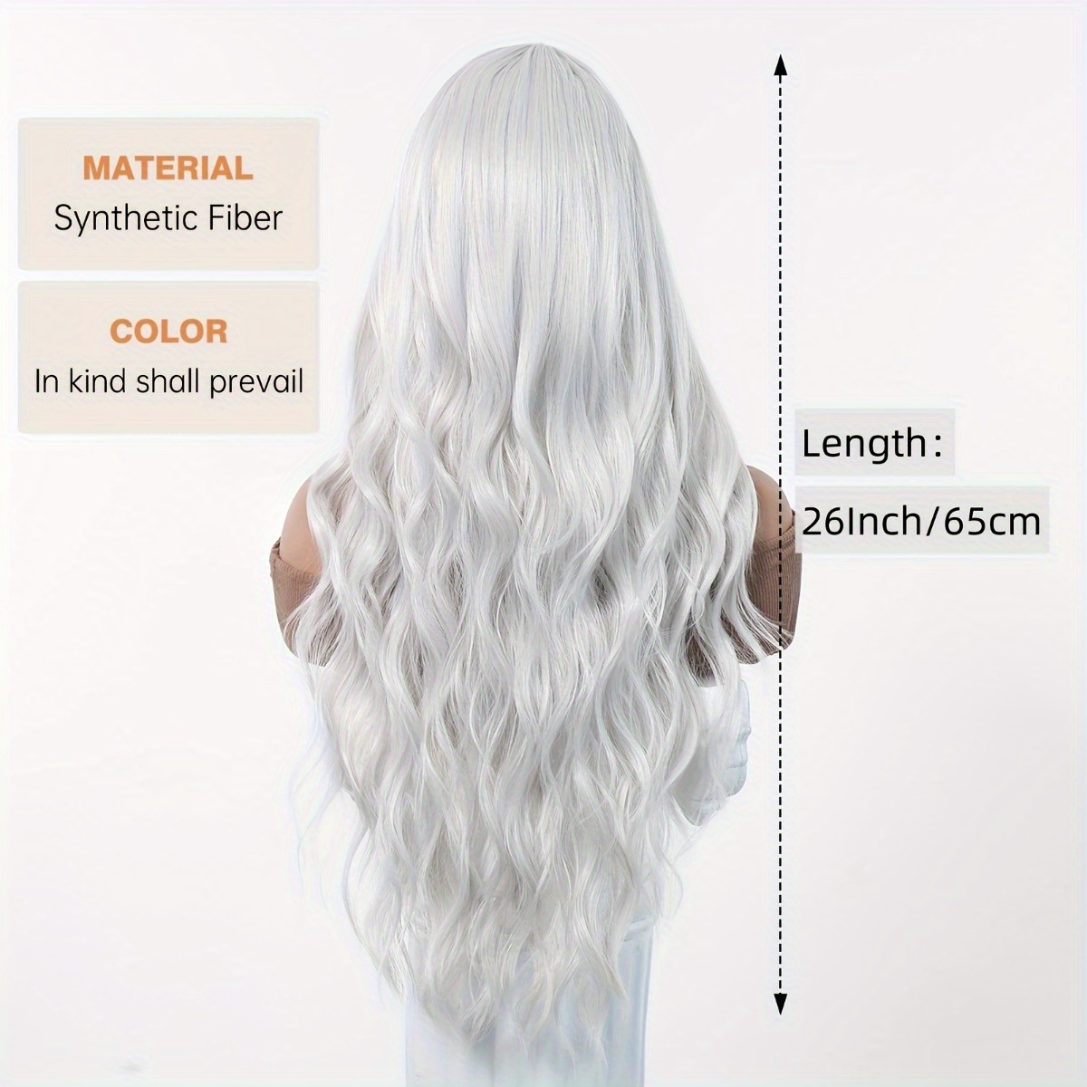 Kunstfaser-Perücke der Marke A – Hair Care Long Hair Bewertung und Preis