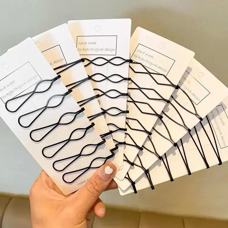 3/24 stücke Schwarz Einfache B – Bobby Pin Bulk Bewertung und Preis