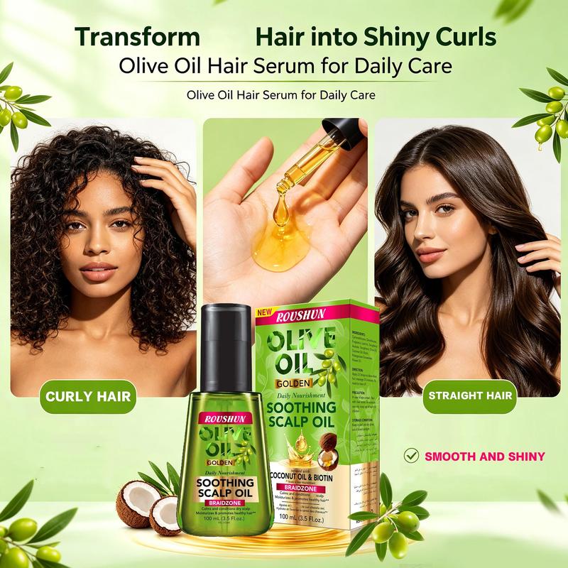 100ml Olivenöl Kopfhautöl Glät – Hair Care Fragrance Essential Oil Bewertung und Preis