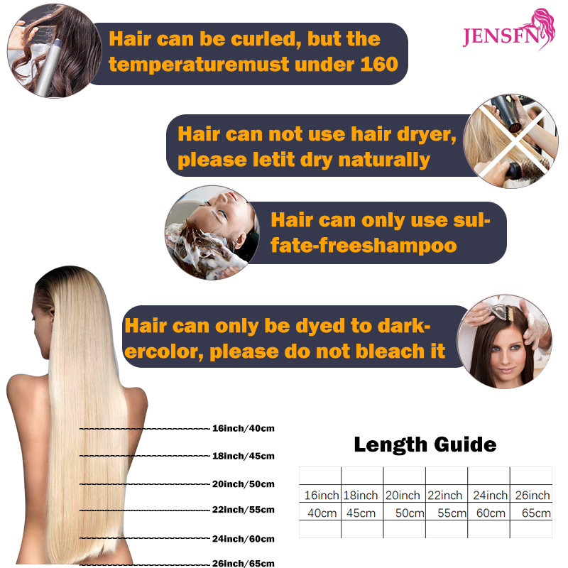 JENSFN I Tip Haarverlängerunge – Hair Care Color Bewertung und Preis