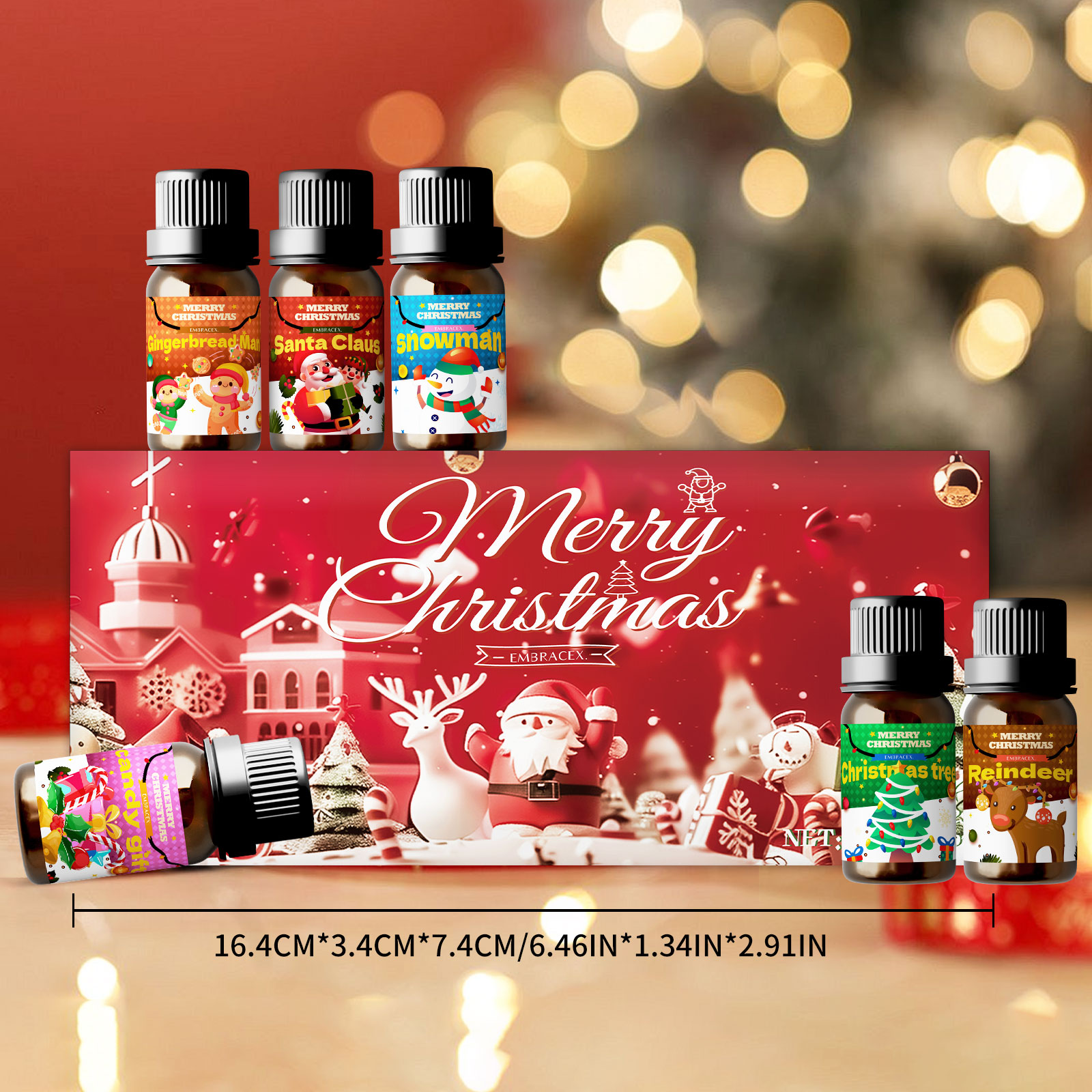 6 Stück/1 Stück 10ml Weihnacht – Hair Care Fragrance Essential Oil Bewertung und Preis