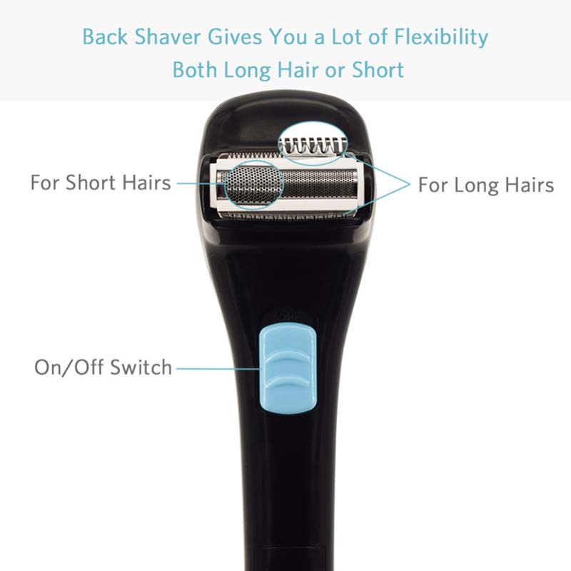 Elektrischer Rücken- und Körpe – Hair Care Long Hair Bewertung und Preis