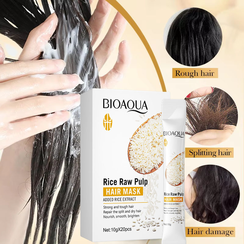 Rice Magical Keratin Haarmaske – Hair Care For Dry And Frizzy Hair Bewertung und Preis
