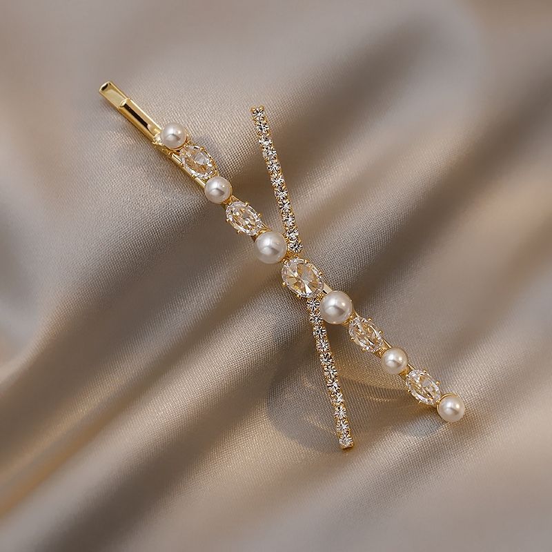 Perle Metall Haars pangen Frau – Bobby Pin Bulk Bewertung und Preis