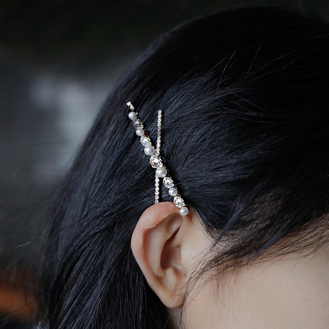 Perle Metall Haars pangen Frau – Bobby Pin Bulk Bewertung und Preis